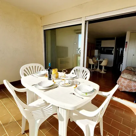 - T2 Lumineux Pour 4 Pers, Terrasse, Parking Prive, A 50m - Fr-1-794-114 Apartment Canet-en-Roussillon